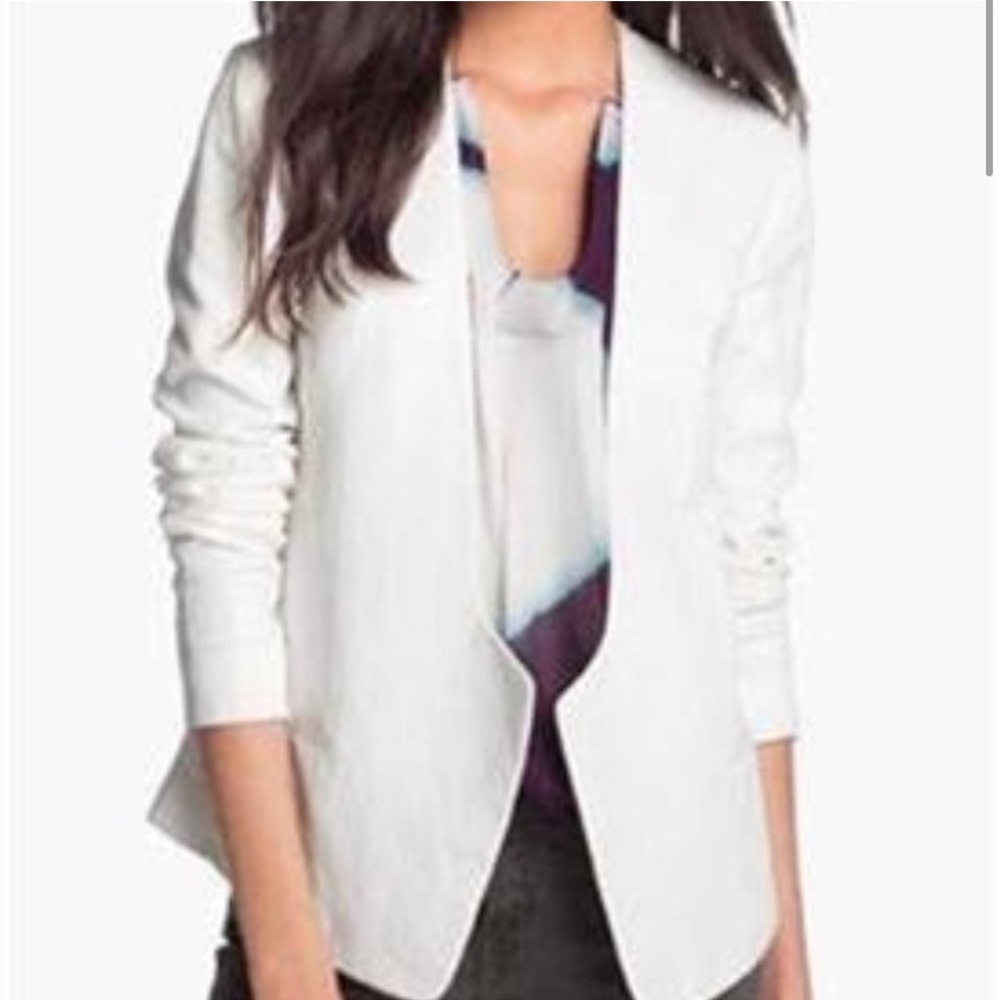 Diane Von Furstenberg White Blazer